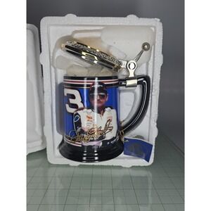 Dale Earnhardt Collector Beer Stein‎ Tankard #3 by the Franklin Mint 12 oz